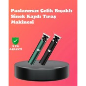 Resim Paslanmaz Çelik Bıçaklı Sinek Kaydı Tıraş Makinesi Uzun Ömürlü 