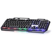 Resim Hadron HD863 Türkçe-Q Ledli Metal Kasa 1.5 M USB Kablolu Oyuncu Klavyesi Siyah 