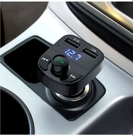 Resim Manessa Car Mp3 Araç Fm Transmitter, Bluetooth Usb, Mp3, Kart Çakmaklık Girişli Oto Müzik Çalar Kiti 