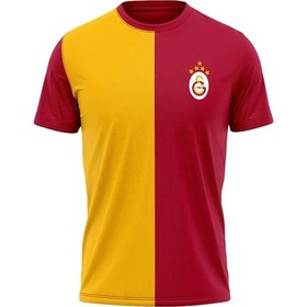 Resim Galatasaray 5 Yıldız Parçalı Forma T-shırt Sarı - Kırmızı 
