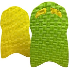 Resim Yüzme Tahtası Çift Renk Klasik Sarı-yeşil 