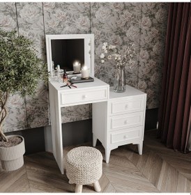 Resim Stella Country Tarzı Aynalı Şifonyer - Tamamı 1. Kalite Mdf 