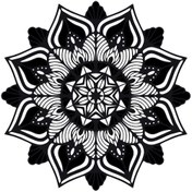 Resim Genel Markalar Byr002 Çiçek Deseni (Tip 1) 10X10 Cm [Efsngrck] 