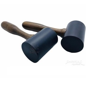 Resim srtfootcare Siyah Plastik T Tokmak (ÇEKİÇ) Deri El Aleti 