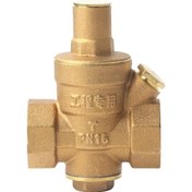Resim Symbee Bronz Gövde Dn20 3/4" Su Basıncı Regülatörü, Ayarlanabilir, Maks 1.6mpa, Piston Tipi, Bypasssız 