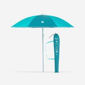 Resim Decathlon Plaj Şemsiyesi - 2 Kişilik - Mavi/Yeşil - Paruv 160 
