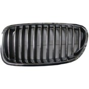 Resim Bmw 5 Serı F10 10/13 Ön Panjur Sol Nikelajlı İç Petekleri Siyah Tw - Oem Yedek Parça 