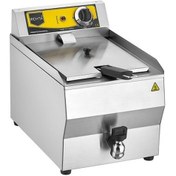 Resim Remta 8 Lt Yağ Tahliye Musluklu Elektrikli Fritöz - R110-94954 