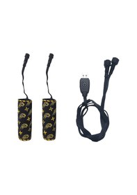 Resim Gp Kompozit Elc002 Universal 5 Kademeli Isıtmalı Motosiklet Elcik Seti 
