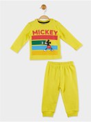 Resim Mickey Mouse Lisanslı Bebek Pijama Takımı 20480 