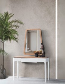 Resim Soft Ceviz Modern Dresuar 