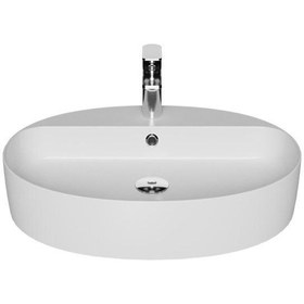Resim Creavit Lp161 Loop Tezgah Üstü Oval Çanak Lavabo 45x60 Cm 