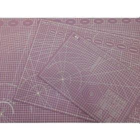 Resim Kesim matı kesim altlığı MOR renk A3 45*30cm ebatı çift taraflı 