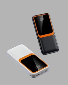 Resim Taşınabilir 10000 Mah Powerbank Dijital Göstergeli, Type-c Ve Usb Çıkışlı 