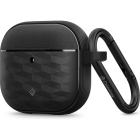 Resim Caseology Airpods (4. Nesil) Kılıf Parallax Matte Black - ACS08658 