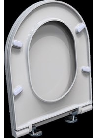 Resim Isvea F50 Duroplast Klozet Kapağı Yavaş Kapanan 