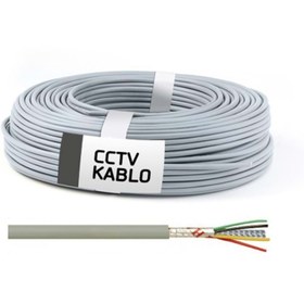 Resim Dilediğin Gibi Filonline Cctv Kablo 4 1 (4x0.22mm) 100m ( Kamera Kablosu ) 