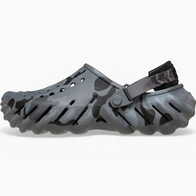 Resim Echo Duck Camo Clog Erkek Terlik - Bone/Black / 4 