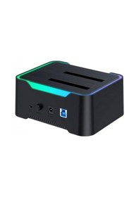 Resim 3.0 Hdd Klonlama İstasyonu 2.5" 3.5" Sata Harddisk Kopyalama Docking Kutusu 