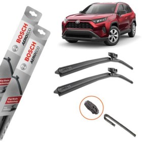 Resim Toyota Uyumlu Rav4 Muz Silecek Takımı Ön Bosch Aeroeco 2018-2020 