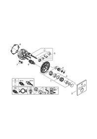 Resim Grohe Grohtherm Smartcontrol Üç Valfli Akış Kontrollü Ankastre Termostatik Duş Bataryası - 29126Al0 