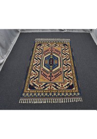 Resim Zehra Abla Halı Yeni El Dokuma Otantik Oygulu İzmir Antik Yörük Yün Halı 5840 Renkli 