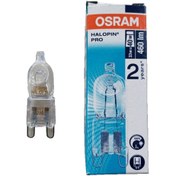 Resim Osram G9 Duy Kapsül Halojen Lamba- 66733 G9 Duy 220v 33w=40w Halopın Halojen Ampul 