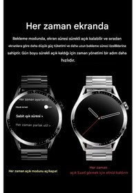 Resim Wearfitpro Watch 11 Pro Super Amoled Ekran Nfc Destekli Aı Destekli Multi-fonksiyonel Akıllı Saat 