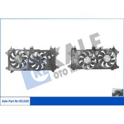 Resim KALE FAN MOTOR - DAVLUMBAZ KLIMALI (FIAT DOBLO 1.3JTD 1.9JTD 05-) CIFT MOTORLU EURO IV 
