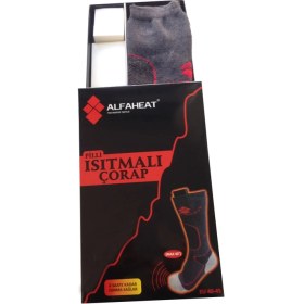 Resim AlfaHeat Yeni AlfaHeat® 5000MAH Şarjlı Isıtmalı Çorap 