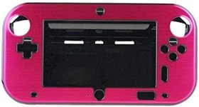 Resim OSTENT Nintendo Wii U Gamepad için Darbe Önleyici Sert Plastik Kutu Kapak Kılıfı (Kırmızı) 