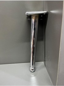 Resim Bone X Metal Ayak 20cm Krom Koltuk Puf Dolap Tv Ünite Modern Mobilya Ayağı Komidin Gümüş Konsol 