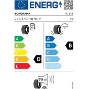 Resim Yokohama 225/45r18 95y Advan Sport V107 Yaz Lastiği 2025 