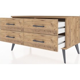 Resim Hyperion Şifonyer 4 Raflı 88x44x48 Çam-çam Çam 