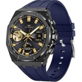 Resim Ferro Lacivert Silikon Kordon Erkek Akıllı Saat FSW1121D-ZD 