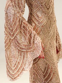 Resim Couture Queen Tesettür Abiye - Vizon / 40 
