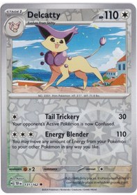 Resim Delcatty Reverse Holo 131/162 - Temporal Forces - Pokemon Kartı Mint 