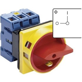 Resim K.naımer Kg41b T203/01 E 3 Kutuplu Pano Kapağına Montaj "e" Emniyet Şalterleri 