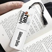 Resim Tur Rehberi Tasarımlı Kitap Ayracı 