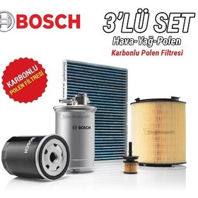 Resim Volvo C30 1.6D Bosch Filtre Bakım Seti (2007-2012) 
