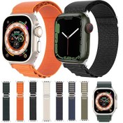 Resim iOS Uyumlu Watch Serisi 5 40mm Dux Ducis Gs Serisi Naylon Loop Watch Band 