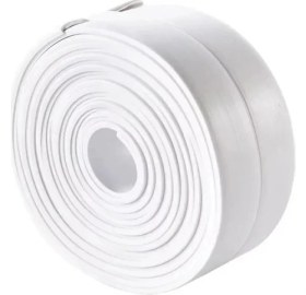 Resim Zie Plastic Beyaz Su Sızdırmaz Lavabo Kenar Bandı (Kutusuz)(3.2m) 