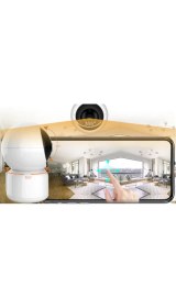 Resim Cata CT-4050 360 Derece Dönebilen Akıllı Ip Kamera(Full HD-1080P) 