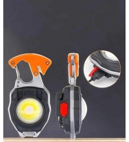 Resim Yeni Nesil Kamp Feneri Çok Fonksiyonlu Fener Anahtarlık Usb Çakmaklı Cam Kırıcı Kemer Kesici Açacak Diğer 