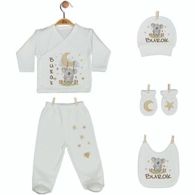 Resim Pia Baby Gl 1911-07 Isme Özel Battaniye Zıbın Set 