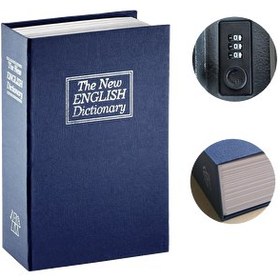 Resim Mühlen Secret Safe 180 Orta Boy Kitap Şekli Gizli & Şifreli Para ve Değerli Eşya Kasası 