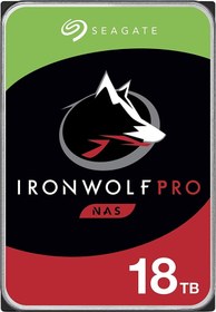 Resim Larymary Seagate Ironwolf Pro, 18 Tb, Dahili Sabit Disk, Nas, Cmr 3,5 Inç, Sata 6 Gb/sn, 7200 
