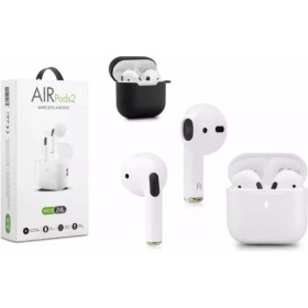 Resim Subzero SW23 AIRPods2 Bluetooth Kulaklık | Beyaz Kılıf , Kablosuz Mikrofonlu, Dokunmatik Kontrol 