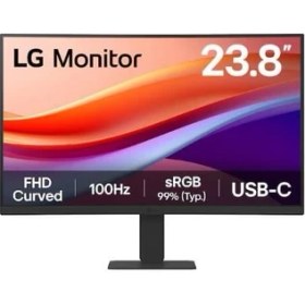 Resim 23.8 Lg 24U421A-B Fhd 5ms 100HZ HDMI Usb-C Curved 