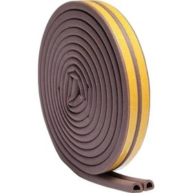 Resim 10 Metre Kapı Pencere Fitili Bantı Kahverengi 